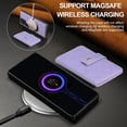 thumbnail image 7 of Detachable Magnetic Phone Cases Compatible with Samsung Galaxy S23, Case with Card Holder, Support Magnetic Wireless Charger, Classic PU Leather Kickstand Wallet Phone Cover, Purple, 7 of 7