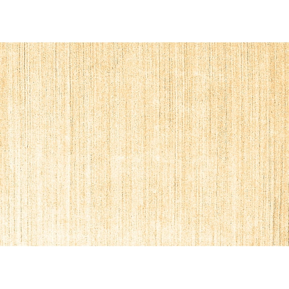 Ahgly Company Indoor Rectangle Solid Brown Modern Area Rugs, 6' x 9'