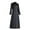 Black, variant on Pincandy Women's Cassock Robe Church Robe Choir Minister Clergy Pulpit Liturgical