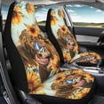 thumbnail image 4 of XYZCANDO 2pcs Car Seat Covers for Interior Front Car Seat Covers Decorative Durable, Van Truck Vehicle Car Front Seat Covers, Sunflower Cow, 4 of 10