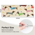 thumbnail image 5 of Colorful Funny Dachshund Kitchen Rug Mat,Kitchen Runner Rugs Non Skid Washable,Decorative Kitchen Floor Mats for Kitchen,Sink,Laundry,17"X47", 5 of 5