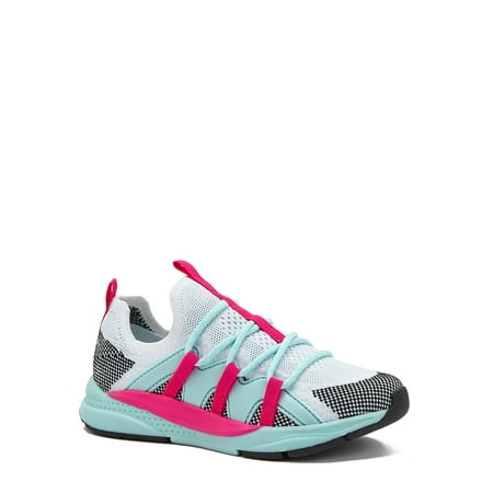 

Athletic Works Little Girl & Big Girl Knit Cage Sneaker Sizes 13-6