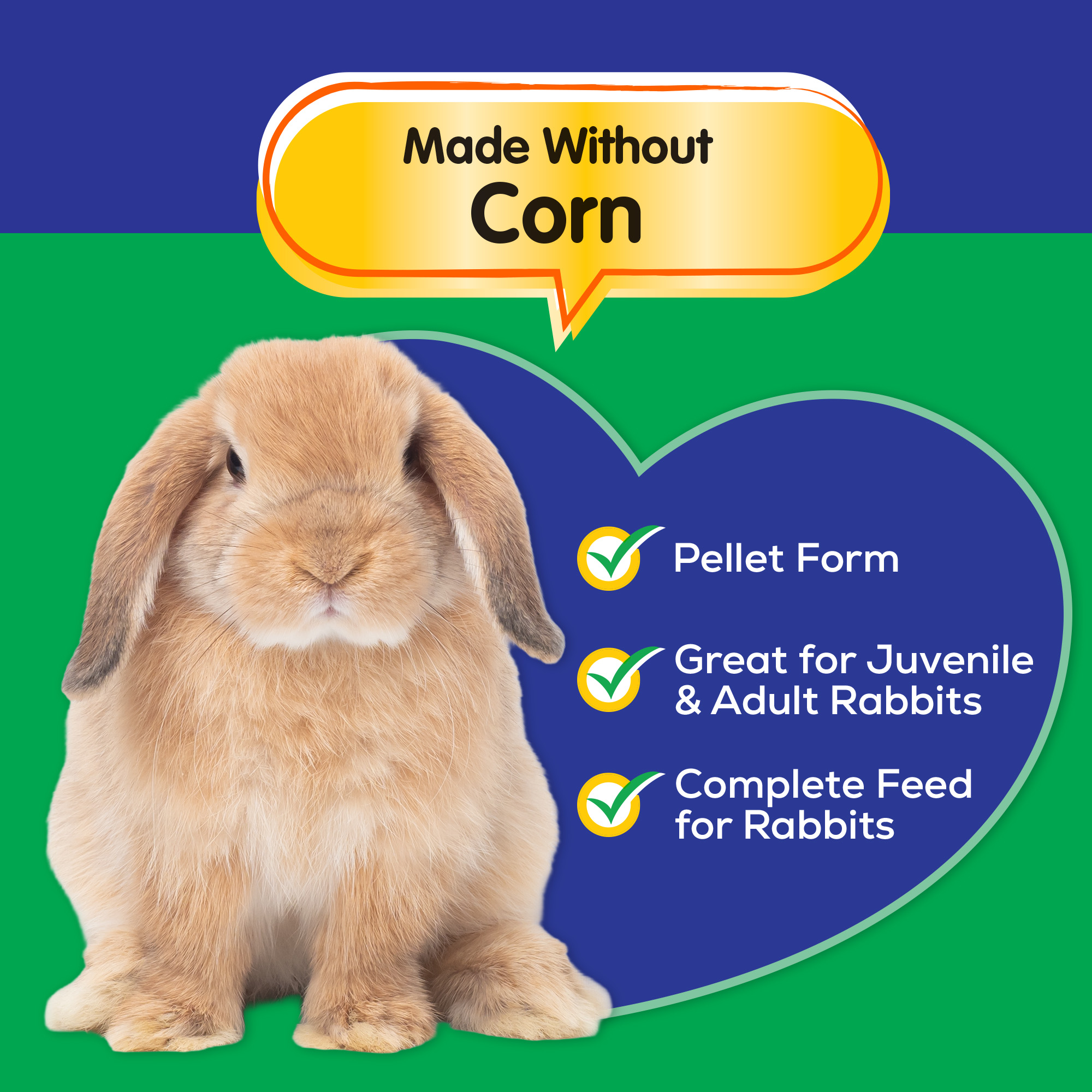 Small World Complete Rabbit Food, 8 lb Bag photo 5