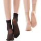 thumbnail image 5 of Paquete de 10 calcetines de nailon para mujer, pantimedias transparentes hasta el tobillo, 5 of 6
