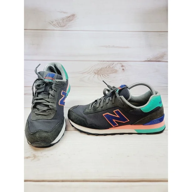 New Balance Mens 515 ML515DG Black Green Orange Casual Shoes Sneakers Size 10 D