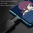 thumbnail image 2 of Paquete de 3 adaptadores USB C macho a USB A hembra, convertidor OTG Charge 3 tipo C para MacBook, iPad Pro Air 4 5 10, Galaxy Note 20 S10 S20 S21 S22, A42 A52 A53 A72 A73 Tab S7 S8 2022, 2 of 3