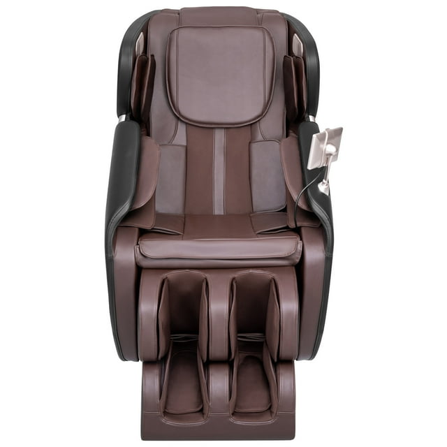KFFKFF Chaise de Relaxation - Chaise Longue Complète Sans Poids pour le Corps avec Divers Réglages Automatiques, Pétrissage 3D, Fonction de Réchauffement, Haut-Parleur Sans Fil, Gonflable, Masseur de Pieds et Affichage Interactif