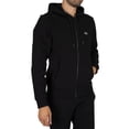 thumbnail image 2 of Lacoste Zip Hoodie Tracksuit, Black, 2 of 10
