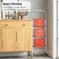 thumbnail image 6 of LUISLADDERS 3 Step Ladder Folding Step Stool Ladders with Hand grip 350 lbs, 6 of 10