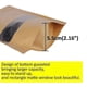 thumbnail image 3 of 100pcs 10x15cm Self-sealing Kraft Paper Bag With Window Resealable Kraft Stand Up Pouches Kraft Zip Lock Food Storage, 3 of 5