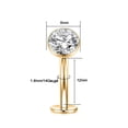 thumbnail image 5 of 14G Titanium Floating Belly Button Rings for Women Flat Back Belly Rings 12mm Belly Piercing Jewelry, 5 of 5