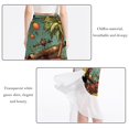 thumbnail image 2 of Coconut Tree Chic Chiffon Beach Dresses - Women's Summer Dresses for the Beach, 2 of 6