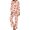 Style-4, variant on Women's Pajama Sets Leopard Floral Pattern Long Sleeve Lounge Sets Pjs Sleepwear with Pockets