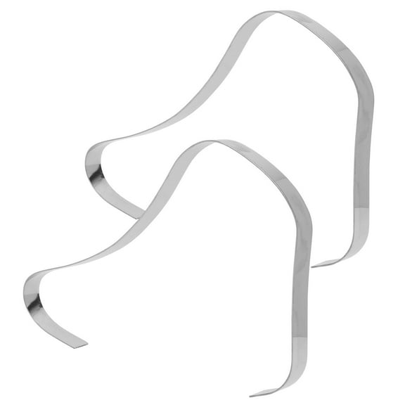 BESTYASH 2pcs Shoe Display Rack Sandal Holder for High Heel Storage in Closets and Organizers