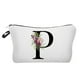 thumbnail image 2 of Fiudx Bolsa de Maquillaje Floral, Neceser con Letras Personalizadas, Elegante Organizador de Viaje, Regalo Ideal para Mujeres, Uso Diario, Ideal para Amigas y Damas de Honor., 2 of 6