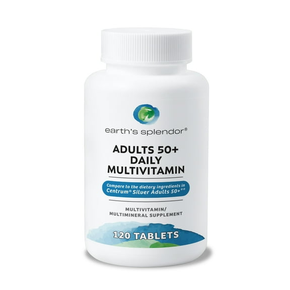 Earth's Splendor Adults 50  Daily Multivitamin (120 ct.)