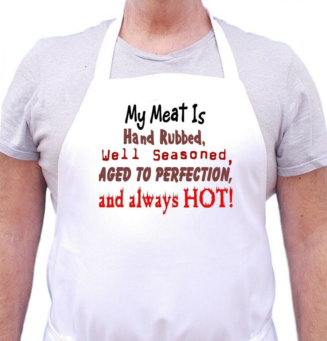 NEW UNISEX ADULT APRONS CHEFS NOVELTY BUTCHERS FUNNY KITCHEN BBQ PARTY COOKING