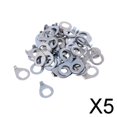 thumbnail image 1 of Colaxi 5x 50 Pieces Retaining Clip for Mountain Road Bike Cycling, 1 of 7