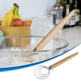 thumbnail image 2 of FNGZ Egg Beater Dough Whisk Clearance Homemade Pizza Baking Cake for Bread for Tool Bread Premium Dough Whisk DIY Cake Mould Silver, 2 of 6