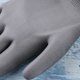 thumbnail image 2 of Guantes PU Trabajador Conductor Constructores Jardinería Protectora Seguridad Mitones Grises, 2 of 9