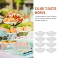 thumbnail image 4 of 50 Pcs Dessert Bowl Dessert Cups Dessert Shop Supply Dessert Plastic Bowl Plastic Fish Bowl Party Bowls Bakery Accessory, 4 of 6