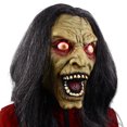thumbnail image 2 of Máscara de bruja aterradora, disfraz de Halloween, tocado de broma, casa embrujada, accesorios de terror, 2 of 5