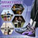 thumbnail image 5 of BINQER Zapatillas de baloncesto de caña alta for hombre con amortiguación de malla transpirable y suela antideslizante., 5 of 5