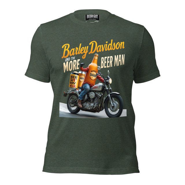Barley Davidson et les Plus Beer Man 2 t-shirt Unisexe