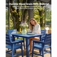thumbnail image 6 of WINSOON 5-Piece HIPS All Weather Outdoor Patio Dining Sets, 1-Table 4-Chairs, Sturdy Frame & Easy to Install for Family Use,Navy, 6 of 9