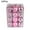 Pink, variant on UDIYO 24Pcs 3cm Plastic Christmas Tree Balls Baubles Home Party Hanging Ornaments