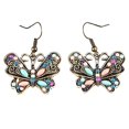 thumbnail image 5 of Soumake Bohemian Women Butterfly Dragonfly Rhinestone Charm Hook Earrings Jewelry Gift Fashion, 5 of 7