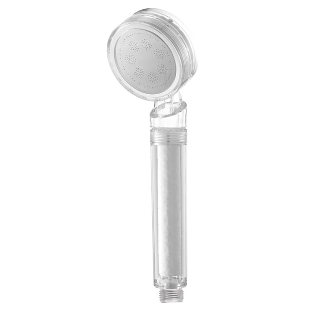 Pressurized Filter Shower Head, Dechlorination Water Purification Shower Head, Transparent