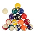thumbnail image 3 of Balle de Billard en Résine, Haute Résistance à la Teinte 2.3in Résine Durable Résistance à la Lumière., 3 of 8