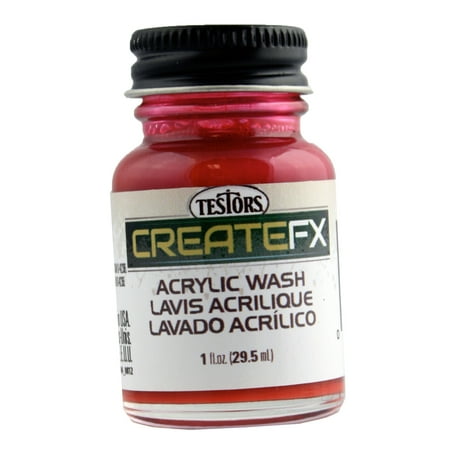 UPC: 0075611794020 | Testor Corp. Barn Red Acrylic Wash Tri TES79402 Plastics Paint Acrylic