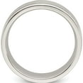thumbnail image 2 of Sterling Silver Ss 6mm Brushed Fancy Band Size 11 Made In United States qwb114b-11, 2 of 5