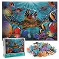 thumbnail image 3 of FEIJIBA Casse-Tête Papier Casse-Tête pour Adultes 1000 Pcs Grands Jouets de Soupe Développement Tortue Casse-Tête d'Intelligence pour Enfants, 3 of 9