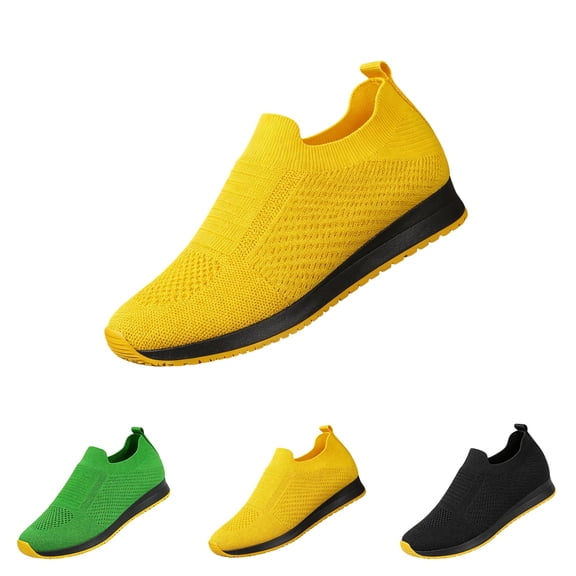 Womens Walking Shoes Hands Free Slip On Lightweight Breathable Sneakers Non Slip Comfortable for Work Travel Gym & Casual Wear 41