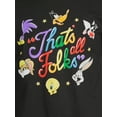 thumbnail image 4 of Looney Tunes Men's & Big Men's Pride That’s All Folks Graphic T-Shirt, 4 of 5