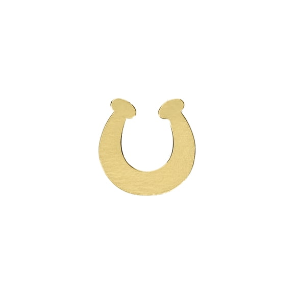 Celebrate It Horseshoe Confetti – Gold Paper Western-Themed Party Decorations - Gold - 2" - 12 Packs (240 Pieces)