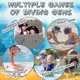 thumbnail image 3 of Diving Gem Pool Toy 10 Colorful Big Diamonds Set With Treasure Pirate Box Summer Swimming Underwater Dive Throw Gem Toys Set Swimming Toy Gift (hy), 3 of 4