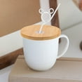 thumbnail image 6 of HOMEMAXS 3Pcs Jar Lid with Straw Hole Reusable Bamboo Jar Covers, 6 of 8