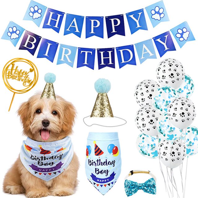 Txlixc Artículos de fiesta de cumpleaños para perros y gatos Txlixc moda