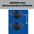 thumbnail image 4 of 12 Canastas de Plástico Ovalada para Centro de Mesa Caledonia CAMESO-N Color Negro, 4 of 7