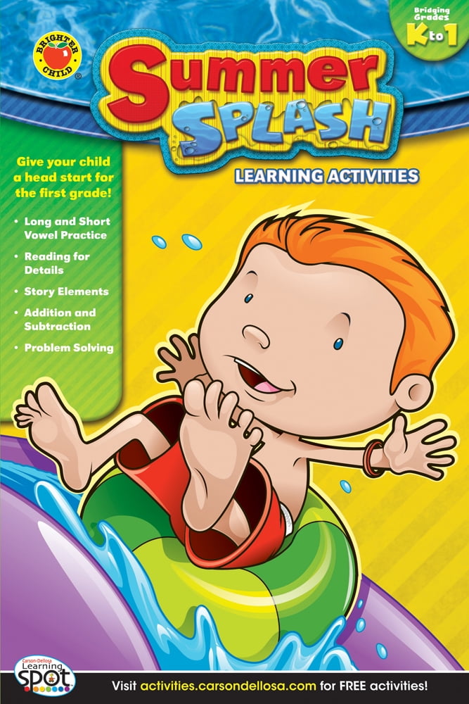 Summer Splash Learning Activities, Grades K - 1 - Walmart.com - Walmart.com