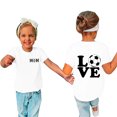 thumbnail image 2 of Ruyang Kids Football T Shirt Tops Light Soft Short Sleeve Summer Clothes Tees Funny Casual Baby Toddler Unisex Trendy Sport Tops, 2 of 4