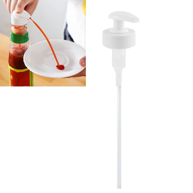 Dispensador de bomba para botella de condimento, dispensador de bomba de galón, dispensador de bomba de condimento, dispensador de bomba de plástico, máxima eficiencia