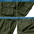 thumbnail image 6 of FEN AI Mens Hiking Quick Dry Pants Lightweight Waterproof Fishing Pant with Multi Pockets Outdoor Travel Climbing Trousers, 6 of 8