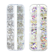 thumbnail image 1 of Diamantes de imitación de cristal, piedras 3D con parte posterior plana para manualidades de decoración de uñas, 1 of 5
