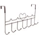 thumbnail image 1 of GOOHOCHY Gancho para colgar sobre la puerta, de metal, para llaves, para dormitorio, con 7 ganchos, 1 of 8