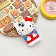 thumbnail image 1 of Sanrio-funda estereoscópica 3D de Hello Kitty para IPhone, carcasa trasera suave de silicona para IPhone 14, 13, 12, 11 Pro Max, XR, XS, 7, 8 Plus, SE2020, Y2K Fivean unisex, 1 of 2